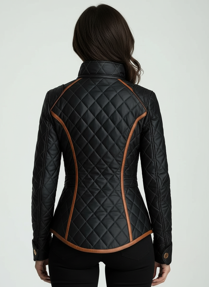 Lillian | Diamond-quilted Padded Jacket - Seldom Seen Styles