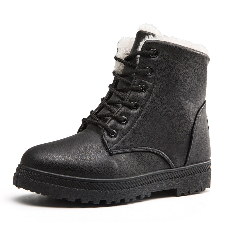 Winter large snow boots warm and plush boots - Seldom Seen Styles