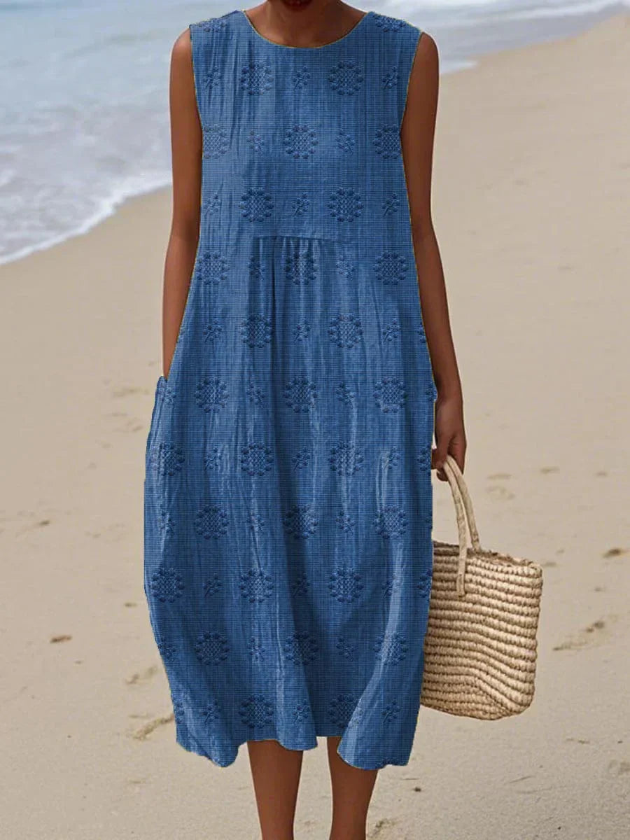Roxanne™ | Women’s Stylish Sleeveless Dress - Seldom Seen Styles