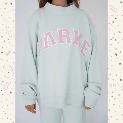 Sunkissed Varsity Mockneck