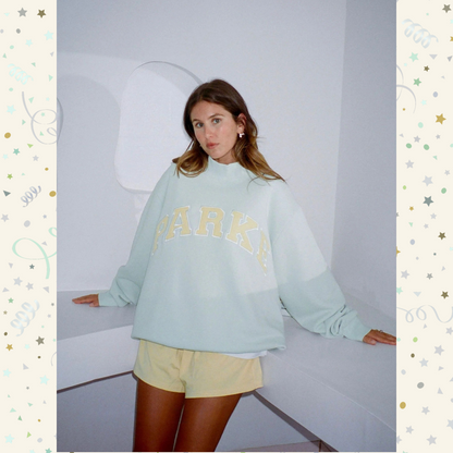 Sunkissed Varsity Mockneck