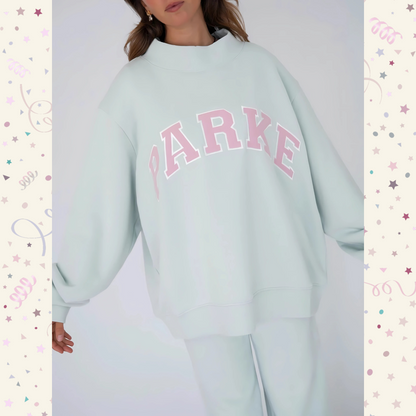 Sunkissed Varsity Mockneck