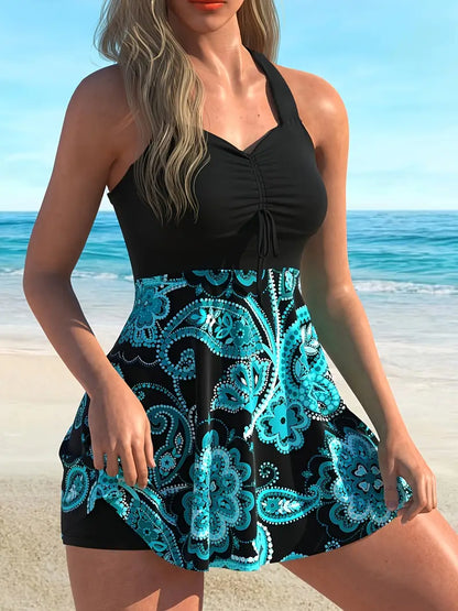 Removable swimsuit, with a shirt and furry shorts