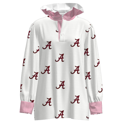 Women's Vintage Floral Print Striped Collar Top Going Outfits Blouses 90s Tops Funny Shirts Women Elegant Classy Tops Blouse Classyoutfit Women cute summer outfit boho Casual Style cute summer outfit women's summer outfits