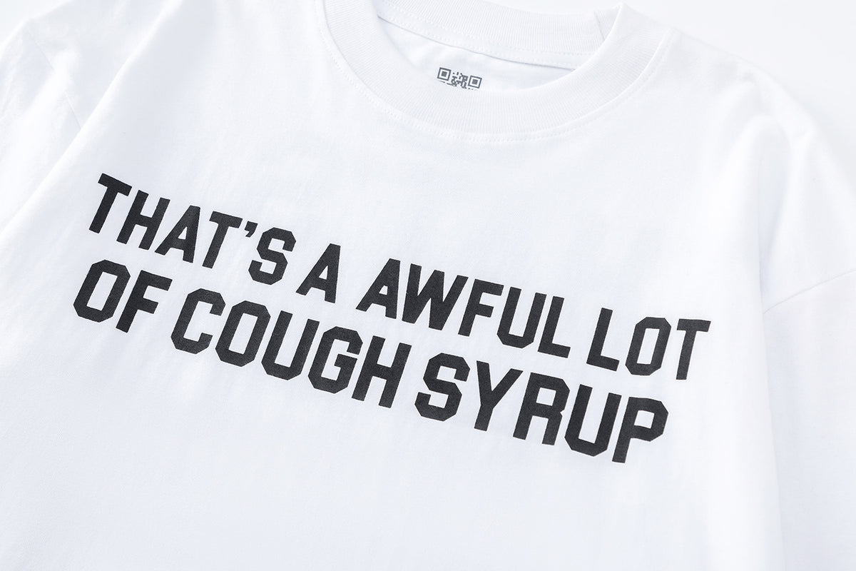 ALOCS OG White Tee Classic Cough Syrup Tee - White - Seldom Seen Styles