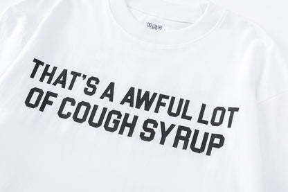 ALOCS OG White Tee Classic Cough Syrup Tee - White