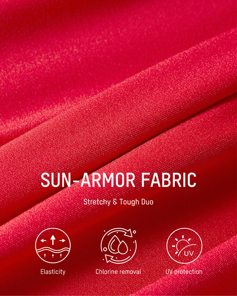 Drawstring Mesh One-Piece Swimsuit