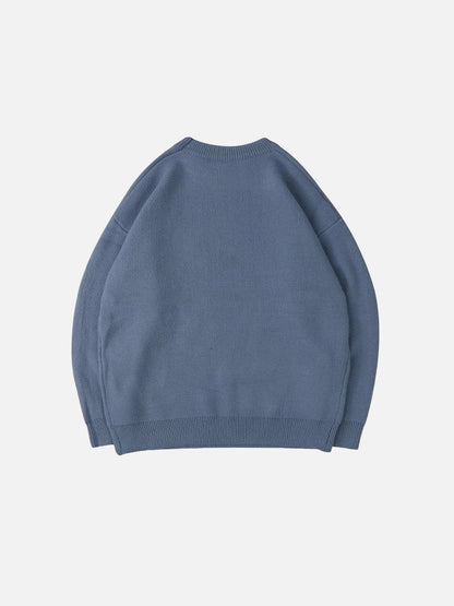 Aelfric Eden Wow Goose Grafik Pullover