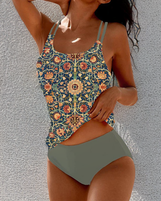 Alina - Bañador con tirantes dobles - Seldom Seen Styles