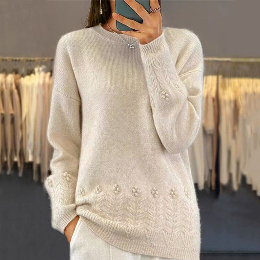 Alma | Floral Knit Sweater - Seldom Seen Styles