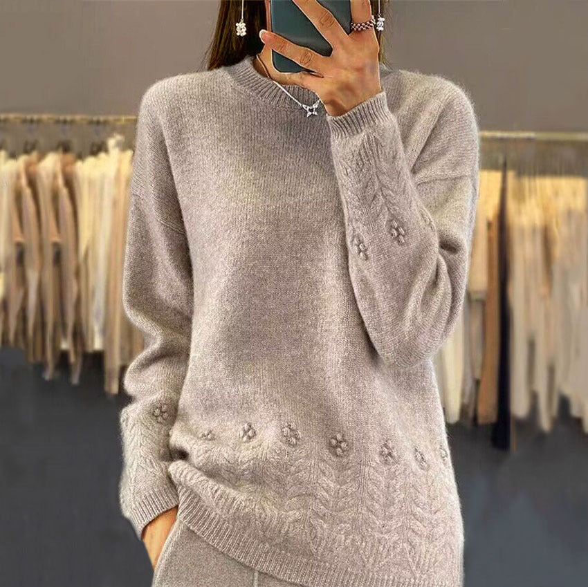 Alma | Floral Knit Sweater - Seldom Seen Styles