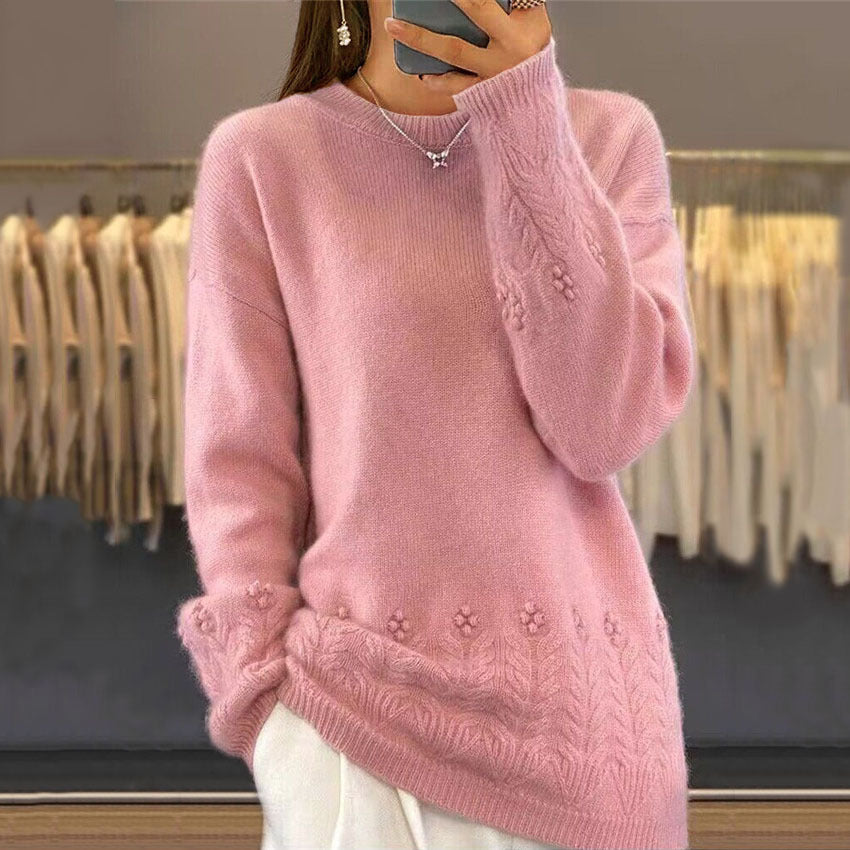 Alma | Floral Knit Sweater - Seldom Seen Styles