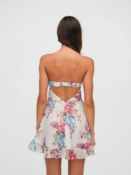 Amélia | Bloom Mini Dress - Seldom Seen Styles