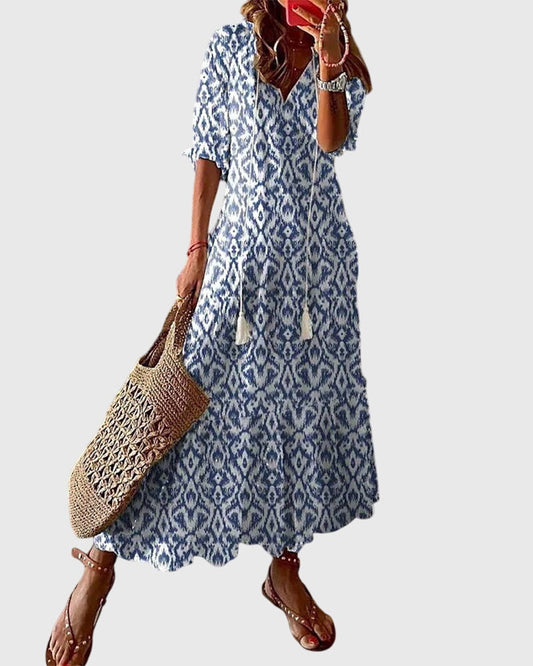 Amalia | Boho Vintage Summer Dress - Seldom Seen Styles