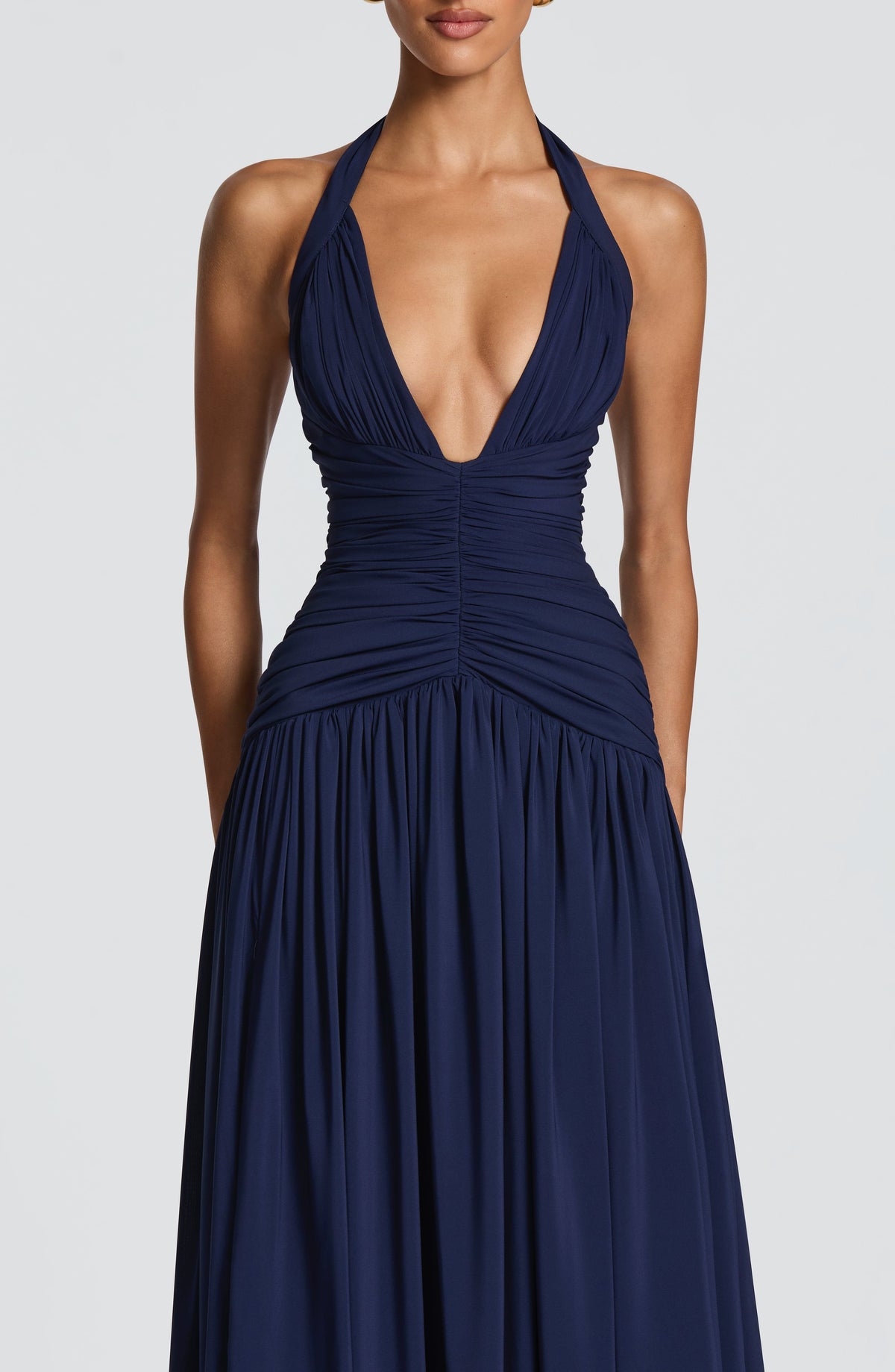 Amaris Maxi Dress - Navy - Seldom Seen Styles