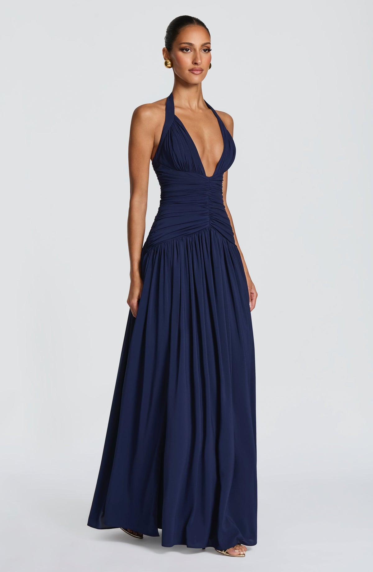 Amaris Maxi Dress - Navy - Seldom Seen Styles