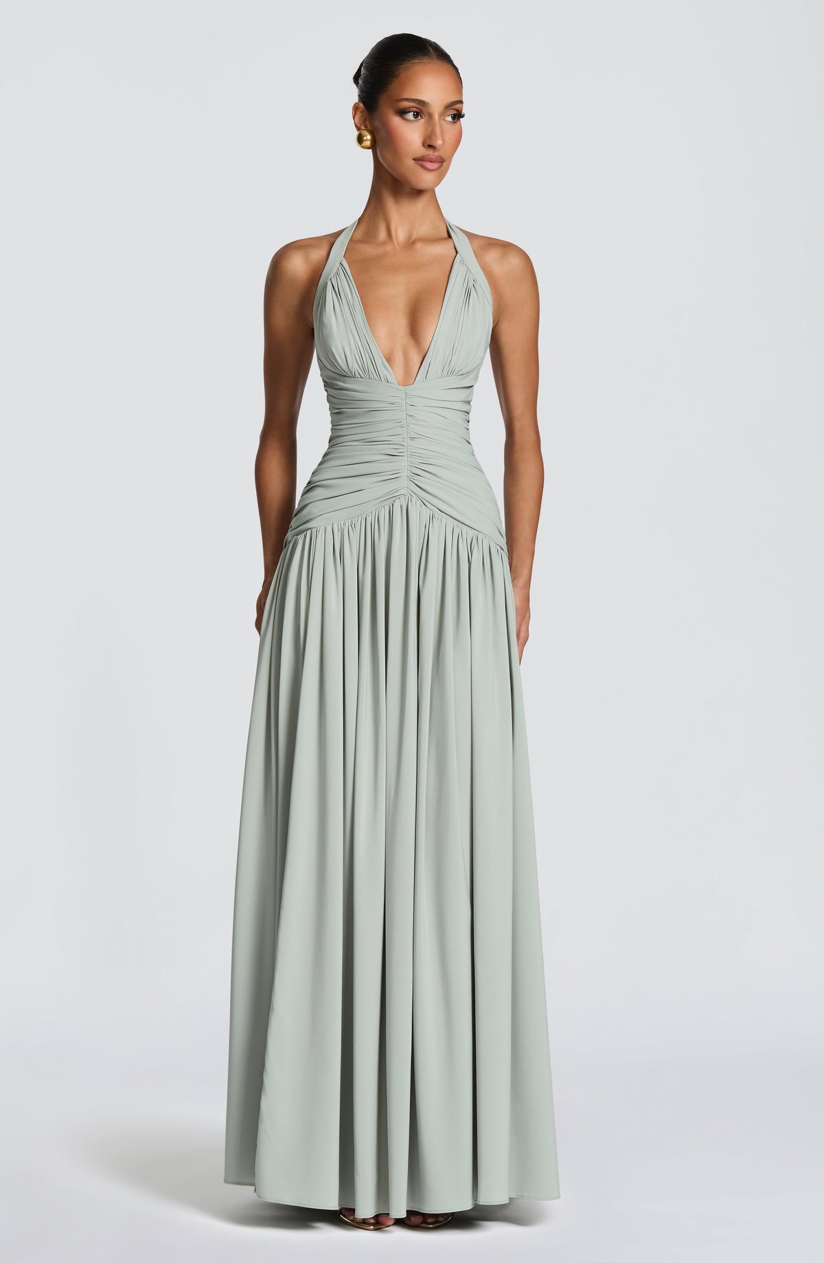 Amaris Maxi Dress - Sage - Seldom Seen Styles