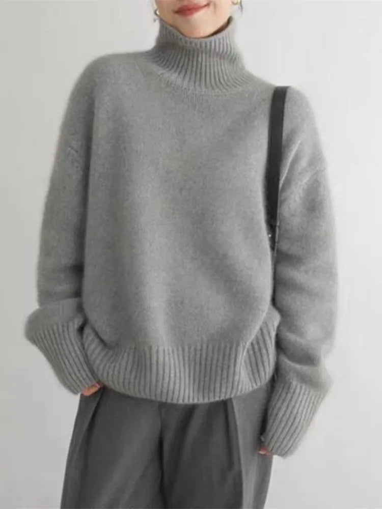 Amelia - High cashmere collar - Seldom Seen Styles