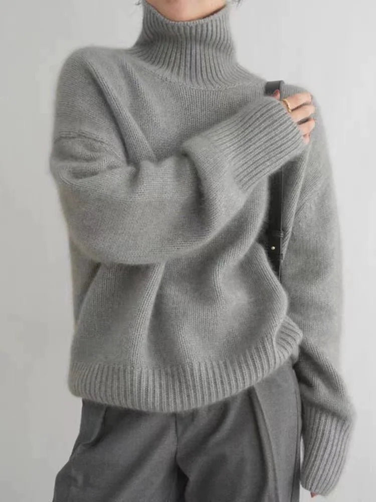Amelia - High cashmere collar - Seldom Seen Styles