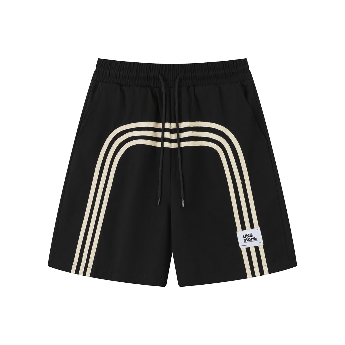 Arc Three Stripe Mesh Casual Sports Shorts - Seldom Seen Styles