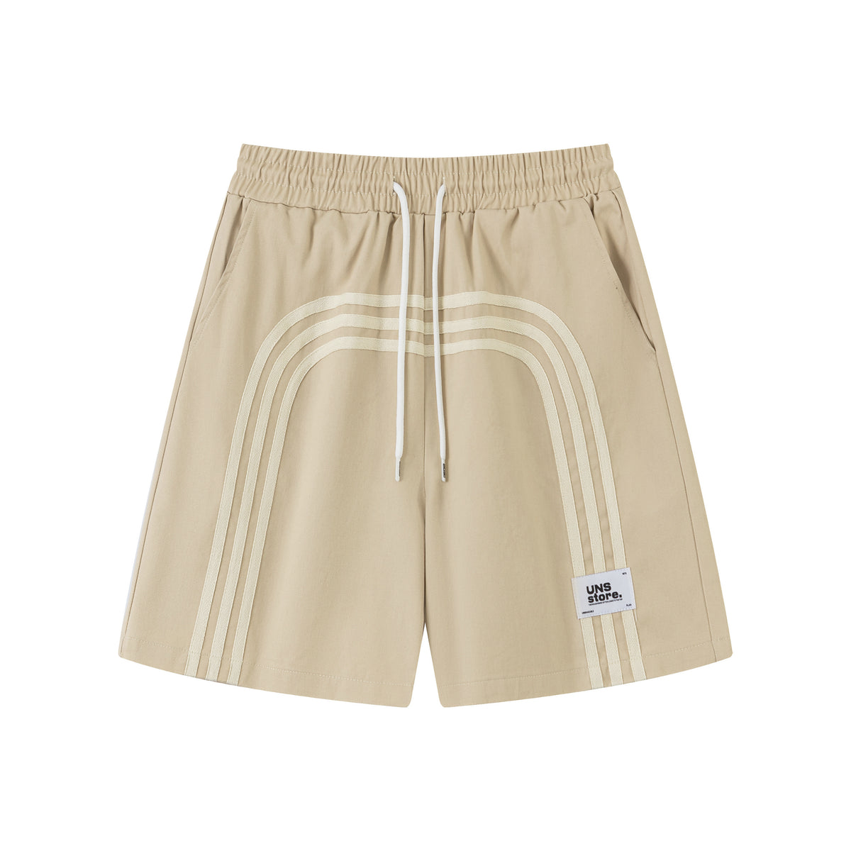 Arc Three Stripe Mesh Casual Sports Shorts - Seldom Seen Styles