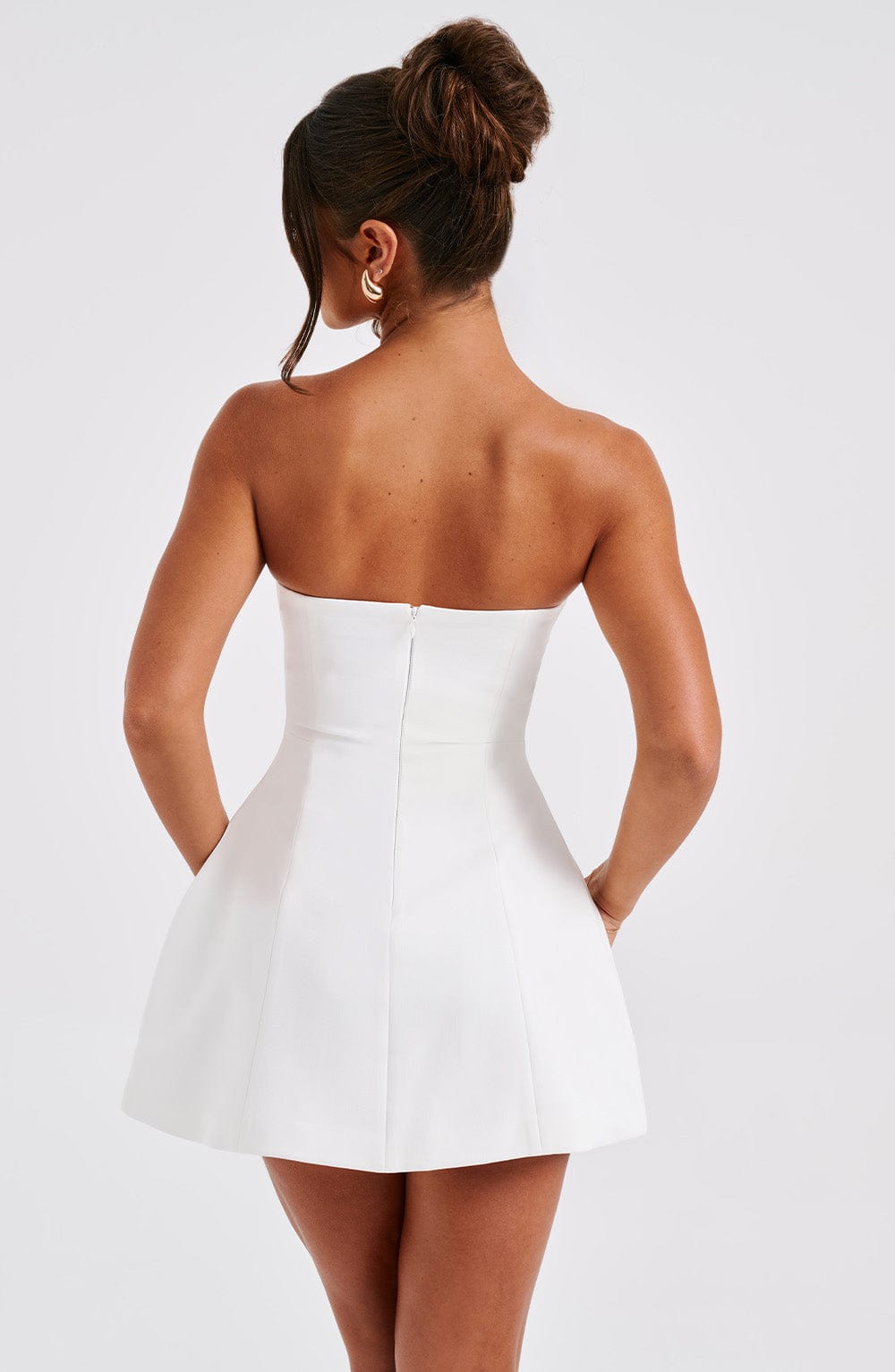 Asha Mini Dress - Ivory - Seldom Seen Styles