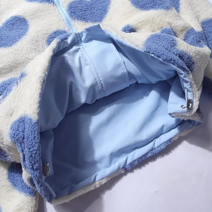 Ashely | Reversible heart jacket