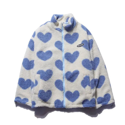 Ashely | Reversible heart jacket