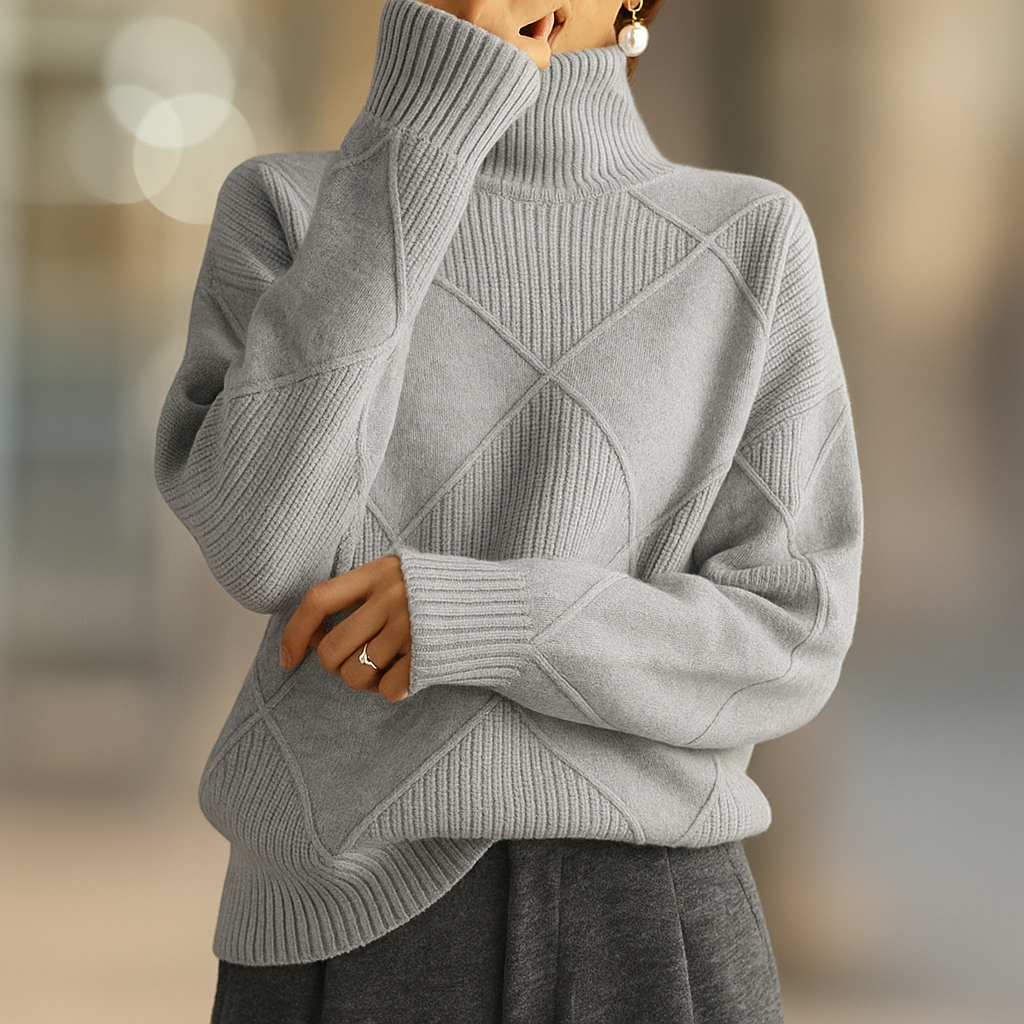 Aspen Ultra Cozy Ribbed Knit Turtleneck Women's Sweater - Seldom Seen Styles