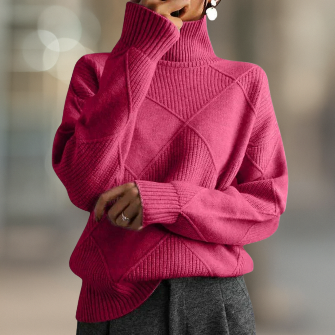 Aspen Ultra Cozy Ribbed Knit Turtleneck Women's Sweater - Seldom Seen Styles
