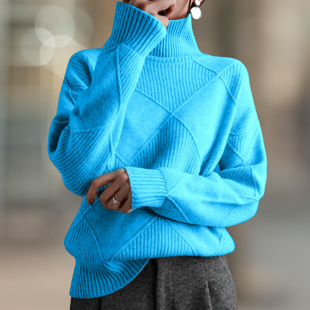 Aspen Ultra Cozy Ribbed Knit Turtleneck Women's Sweater - Seldom Seen Styles