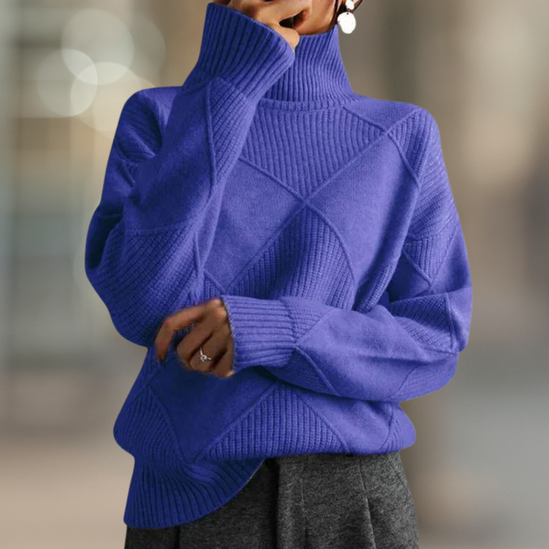 Aspen Ultra Cozy Ribbed Knit Turtleneck Women's Sweater - Seldom Seen Styles