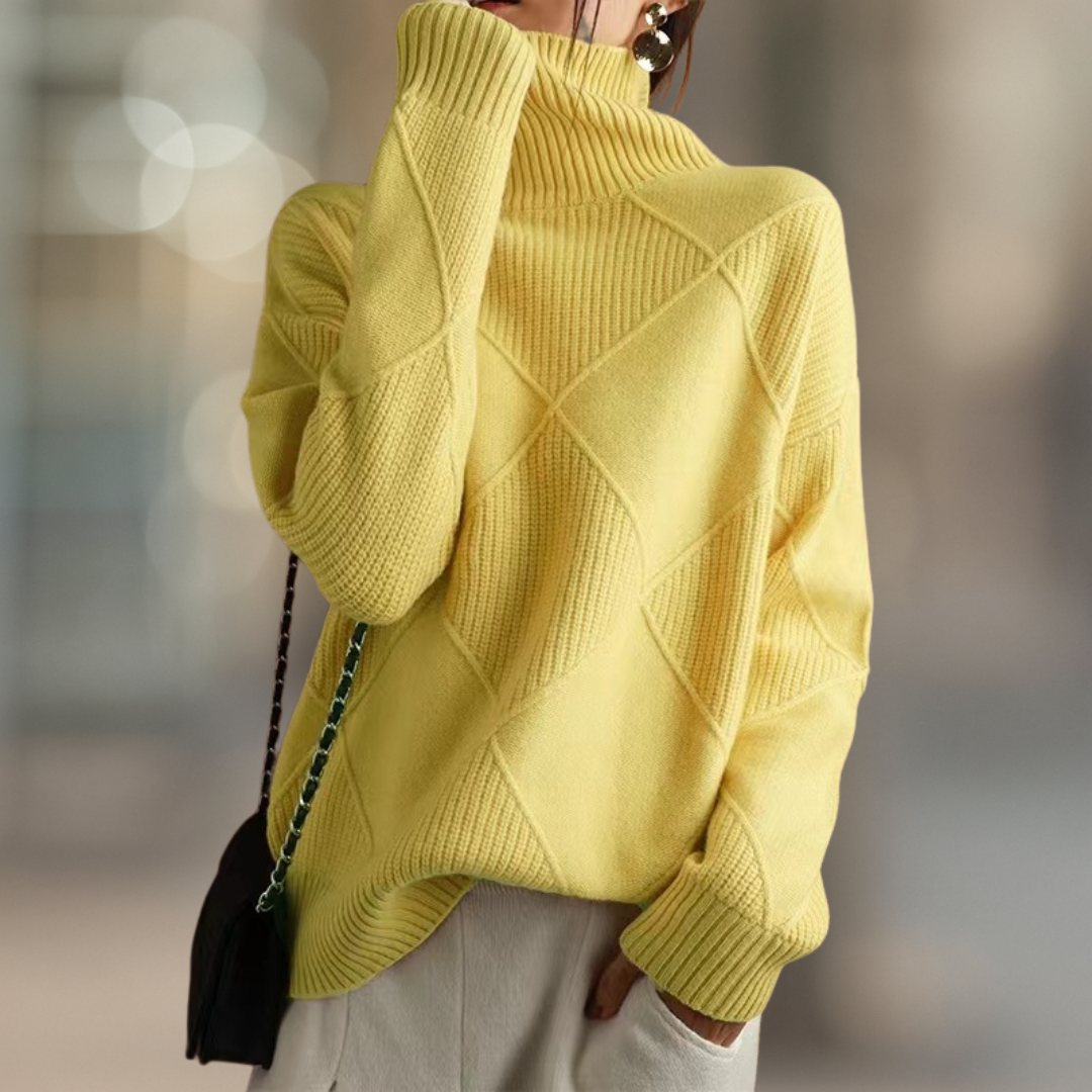 Aspen Ultra Cozy Ribbed Knit Turtleneck Women's Sweater - Seldom Seen Styles