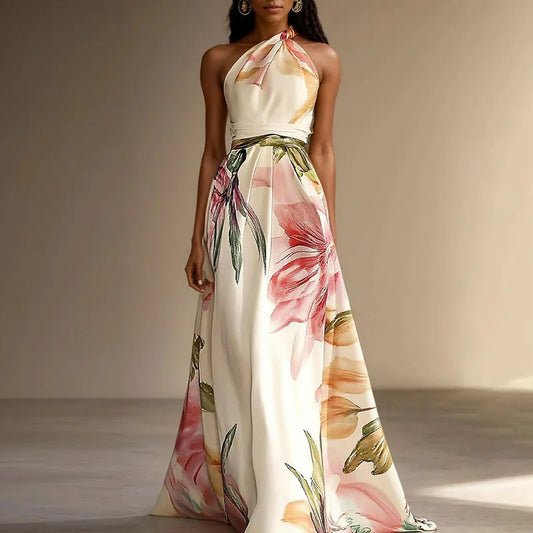 Aveera Floral Wedding Guest Maxi Dress - Seldom Seen Styles