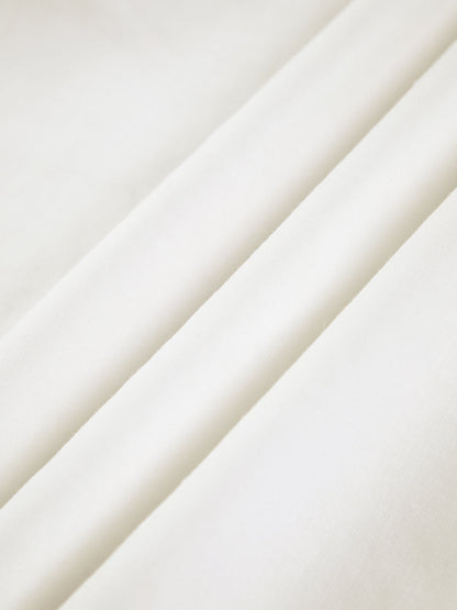 Robe courte asymétrique en coton et lin Égée