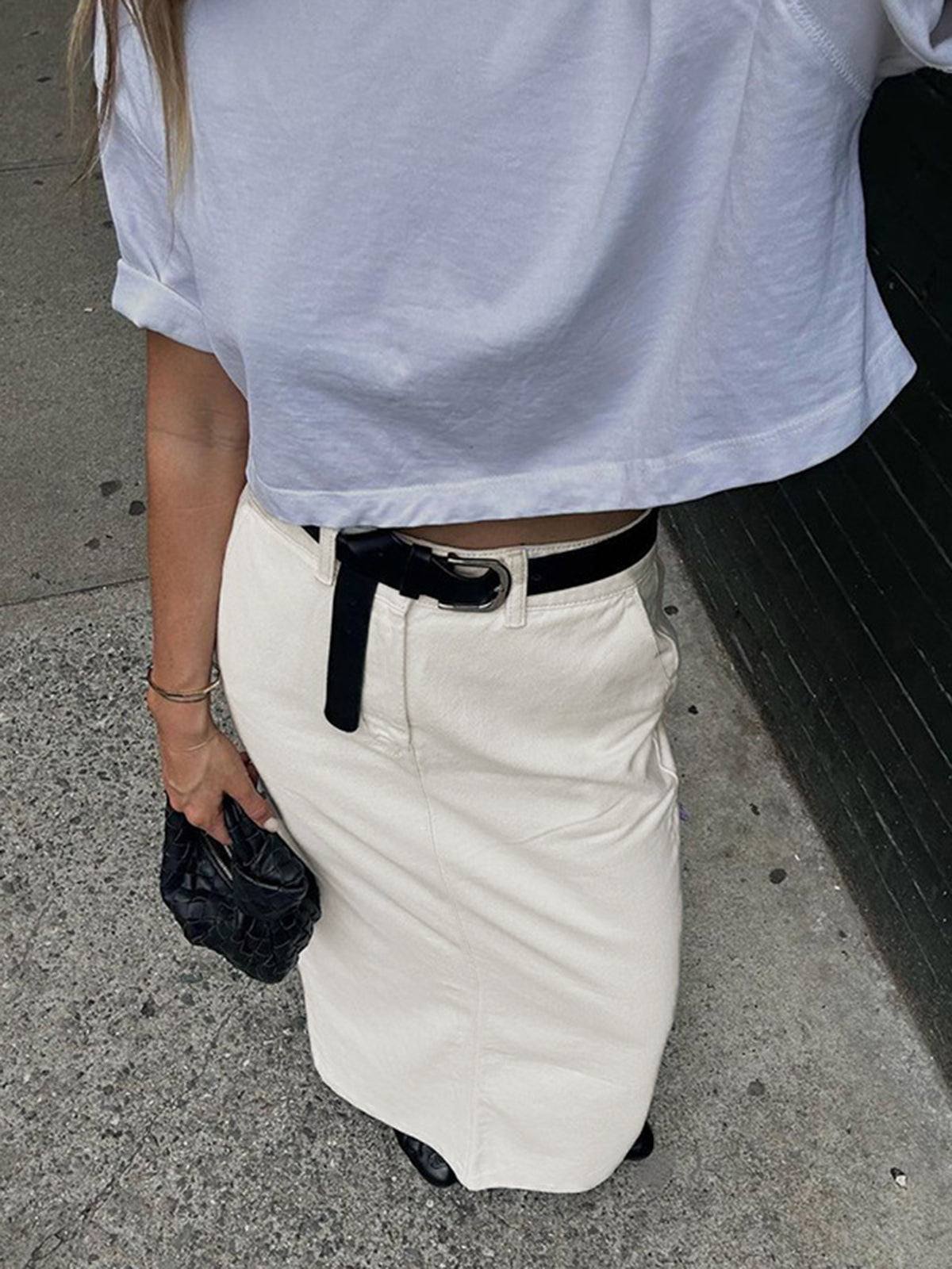 Parisian Slit Maxi Skirt - Seldom Seen Styles