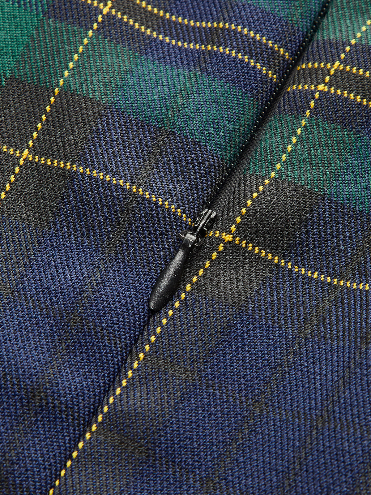 Checked Pleated Tank Dress Without Belt - Seldom Seen Styles
