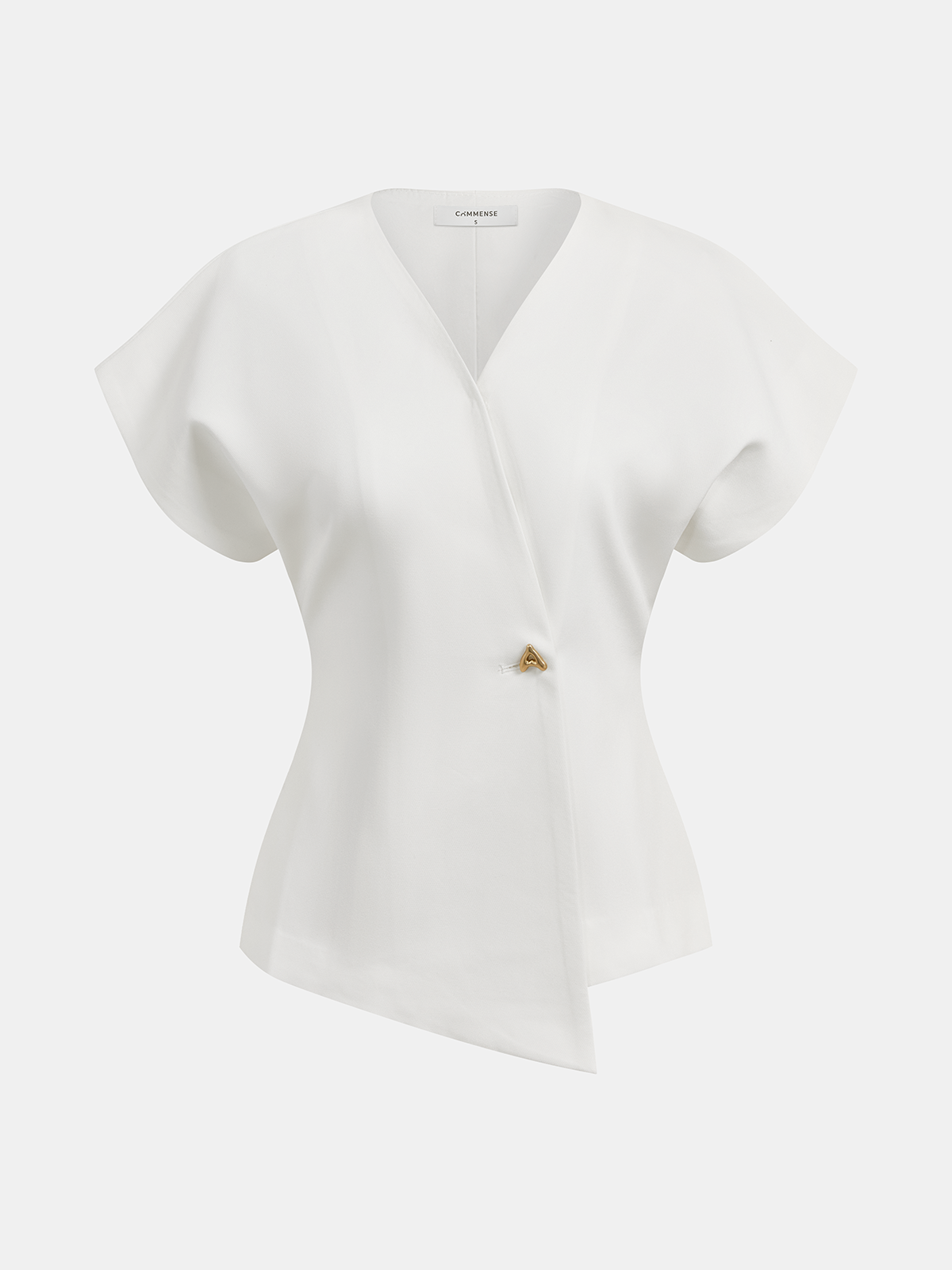 Trendy V-Neck Button Down Blouse - Seldom Seen Styles