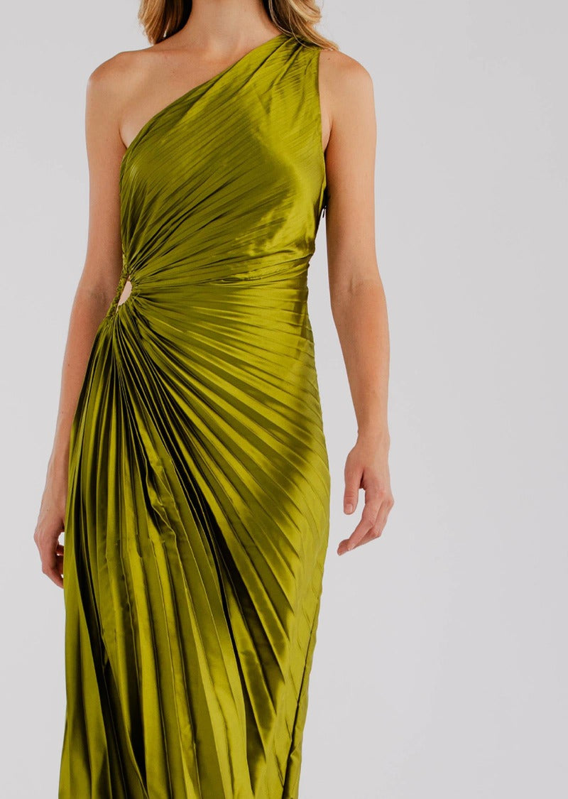 HELENA PLEATED GODDESS DRESS - Seldom Seen Styles