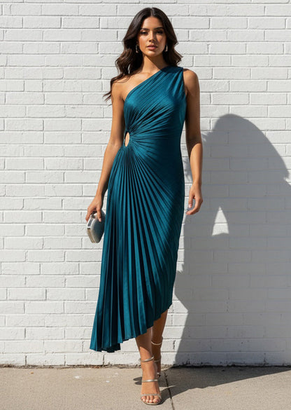 HELENA PLEATED GODDESS DRESS