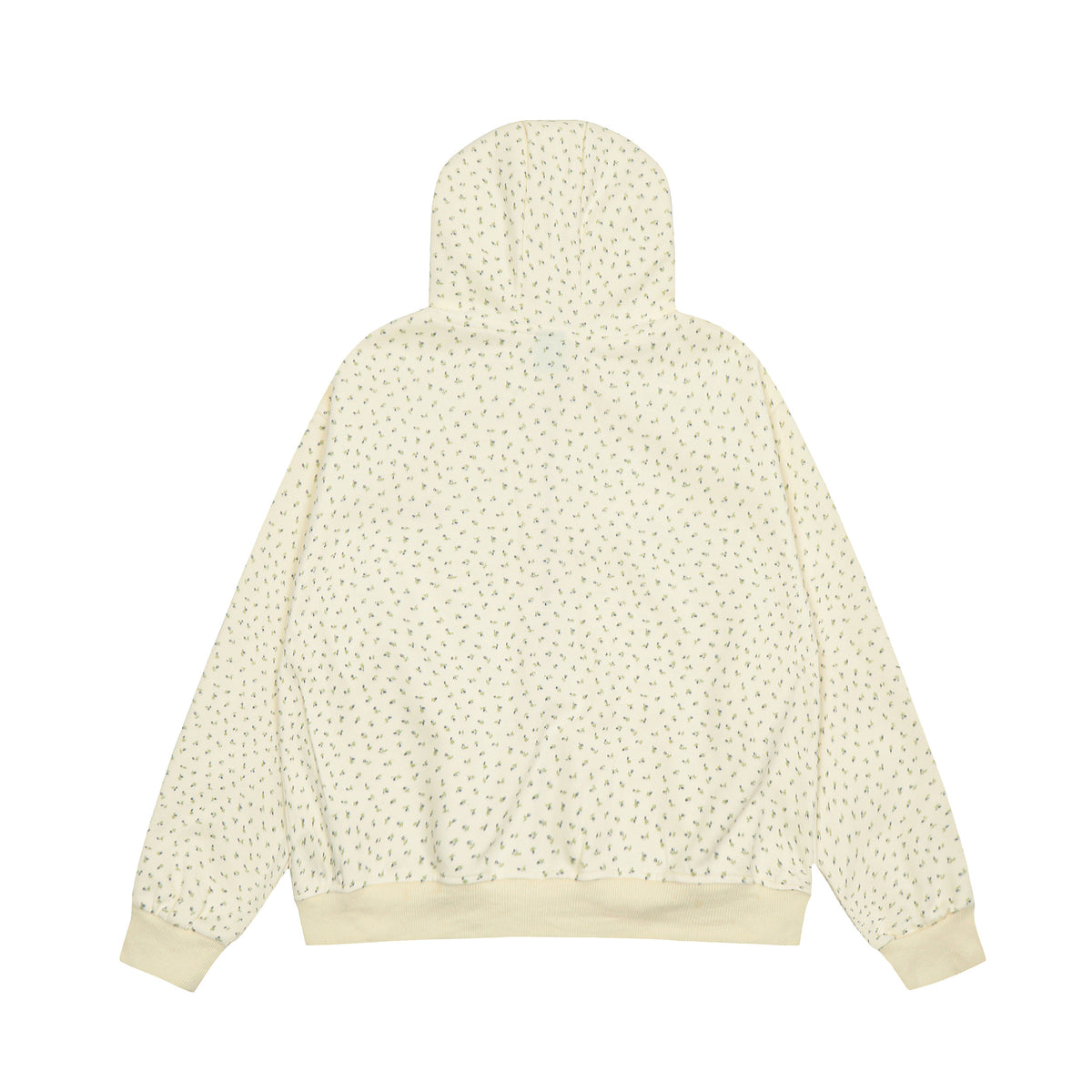 BVNTENG Lace Trim All-Over Floral Zip Hoodie - Seldom Seen Styles