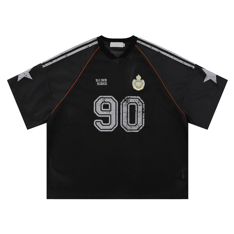 Bamo Ridge 90's Mesh Football Jersey - Seldom Seen Styles