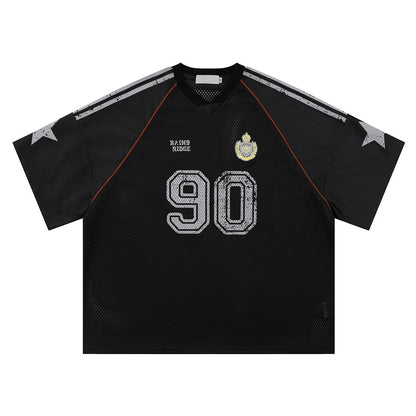 Bamo Ridge 90's Mesh Football Jersey