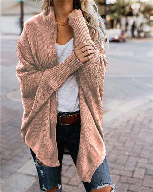 Batwing Knitted Cardigan - Seldom Seen Styles