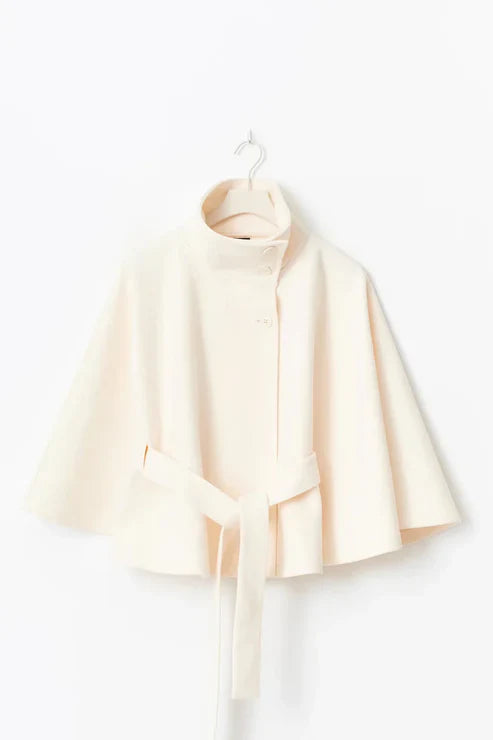 Belt Cape Jacket - Seldom Seen Styles