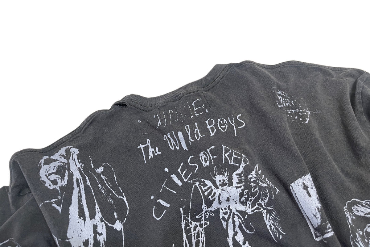 Bethlehem Inn Distressed Printed Cotton-Jersey Shirt - Seldom Seen Styles
