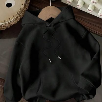 Black and Silver Rhinestone Angel Wings Long Sleeve Hooded Zipper Sweater Black