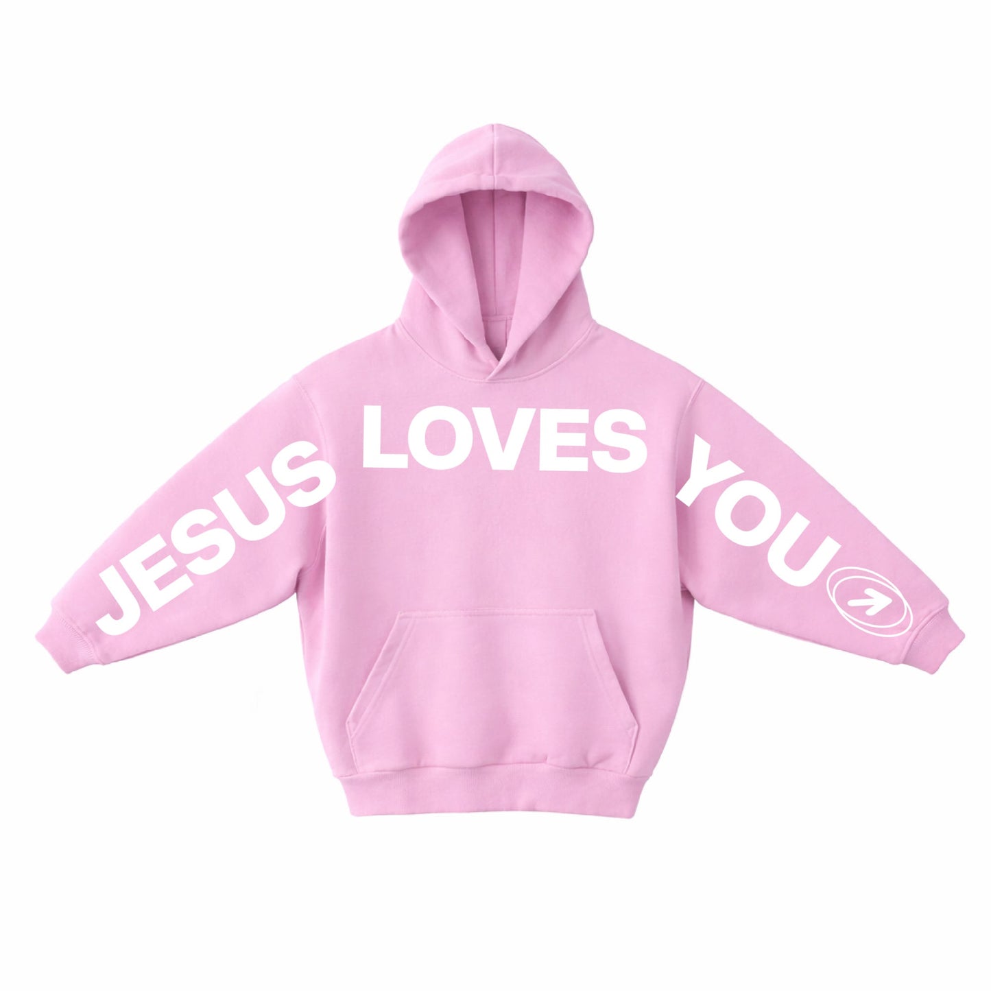 Jesus <3 You Hoodie - Seldom Seen Styles
