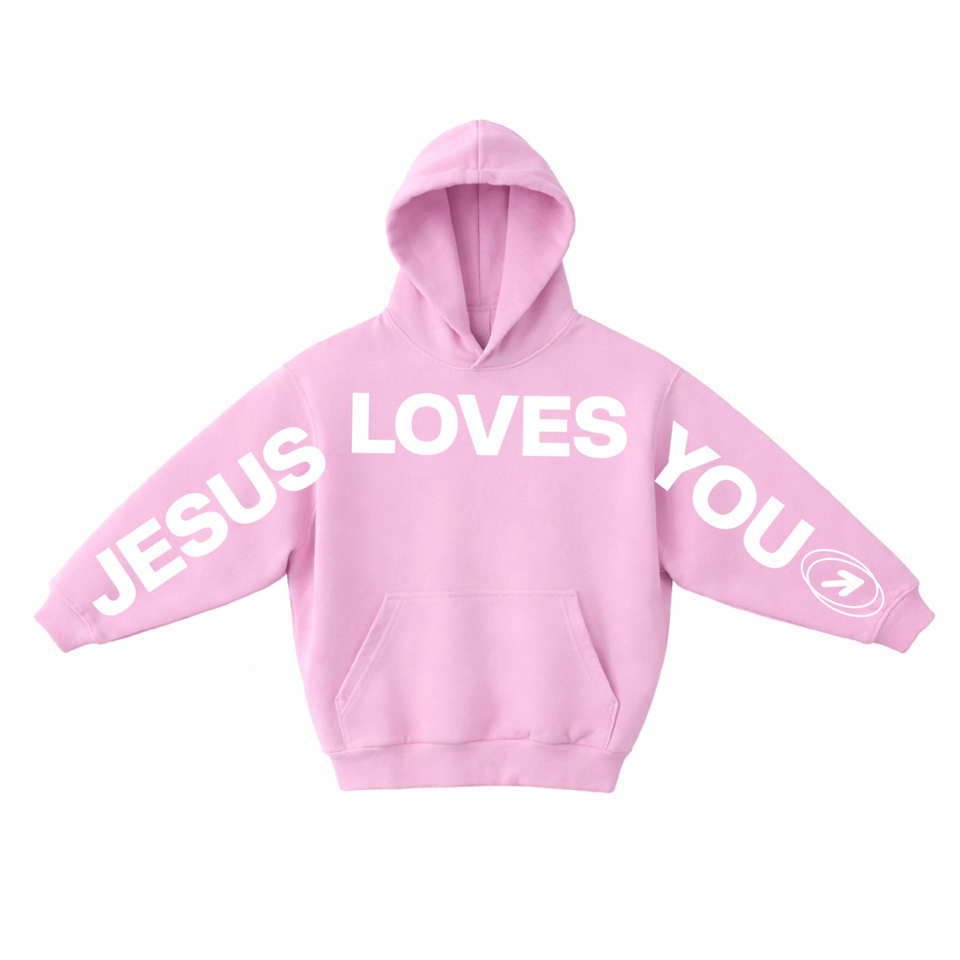 Jesus <3 You Hoodie - Seldom Seen Styles