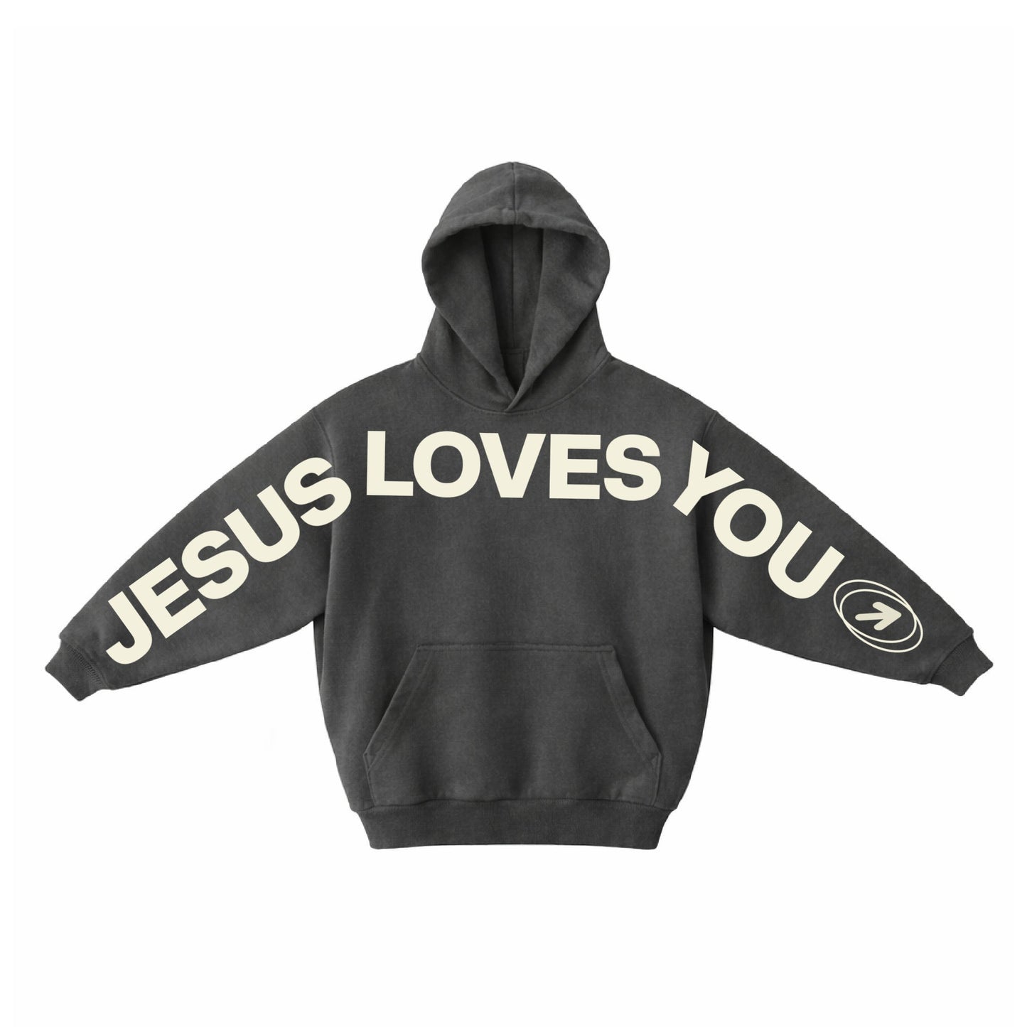 Jesus <3 You Hoodie - Seldom Seen Styles